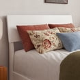 thumbnail image 5 of Norla Twin XL Wood Platform Bed with Footboard and Drawers in White, 5 of 14