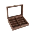 thumbnail image 4 of lionlar Boîte de Rangement pour Lunettes pour Femmes Hommes Cadeau Idéal Maison 8 Compartiments, 4 of 9