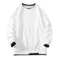 thumbnail image 2 of AherBiu Hoodies For Men Fleece Lined Drawstring Sweatshirts With Pockets Fall Winter Warm Solid Color Casual Workout Pullovers, 2 of 8