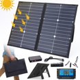 thumbnail image 2 of Omorc Monocrystalline 42W Solar Panel Kit Portable Foldable Solar Charger With Controller 3 Output Ports To Charge Power Station RV Camping Trailer Emergency Power, 2 of 24