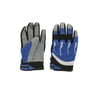 Race-Driven ATV MX Off Road Silicone Fingertip Riding Gloves Blue Large