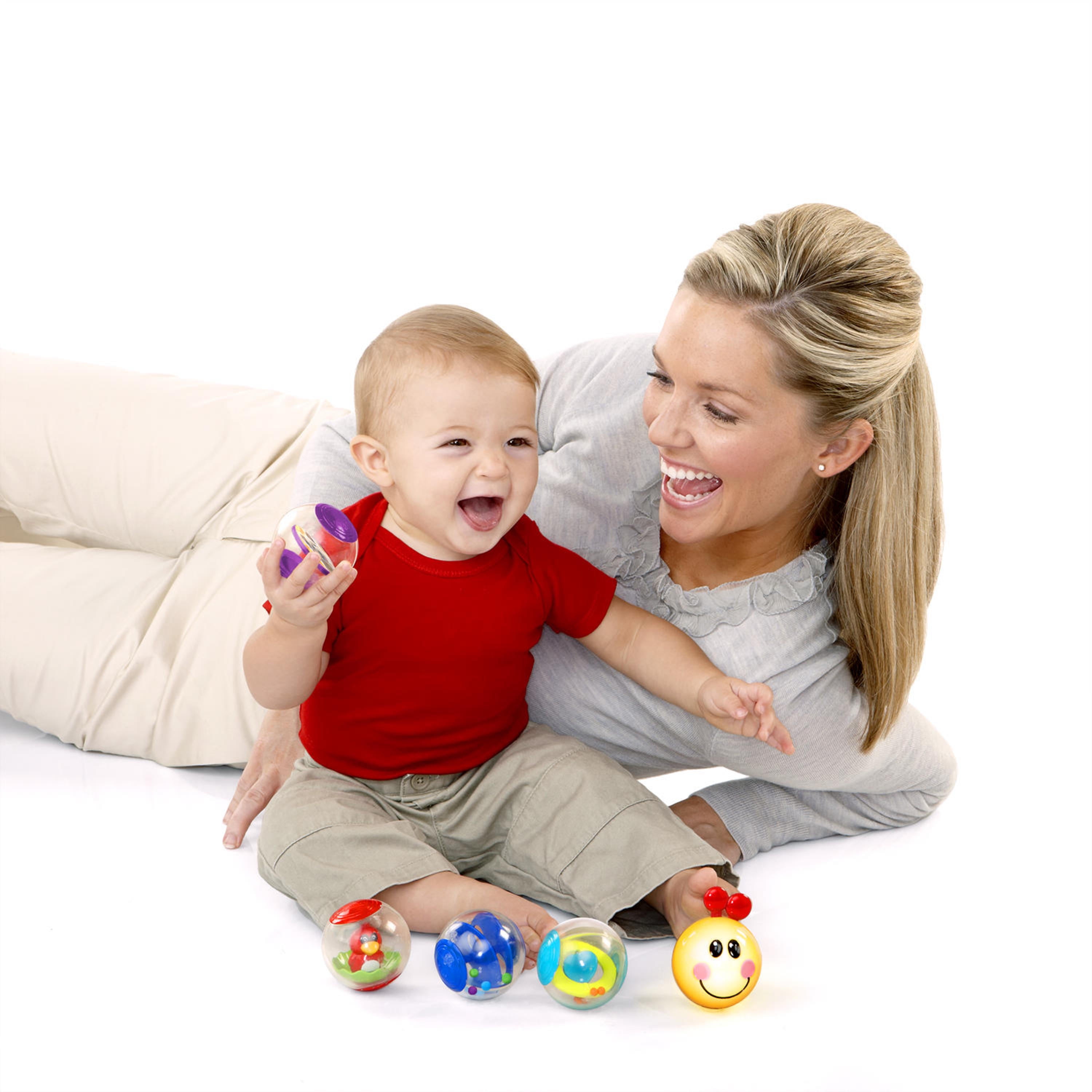 Baby Einstein Roller pillar Activity Balls Toy Ages 3 months Walmart