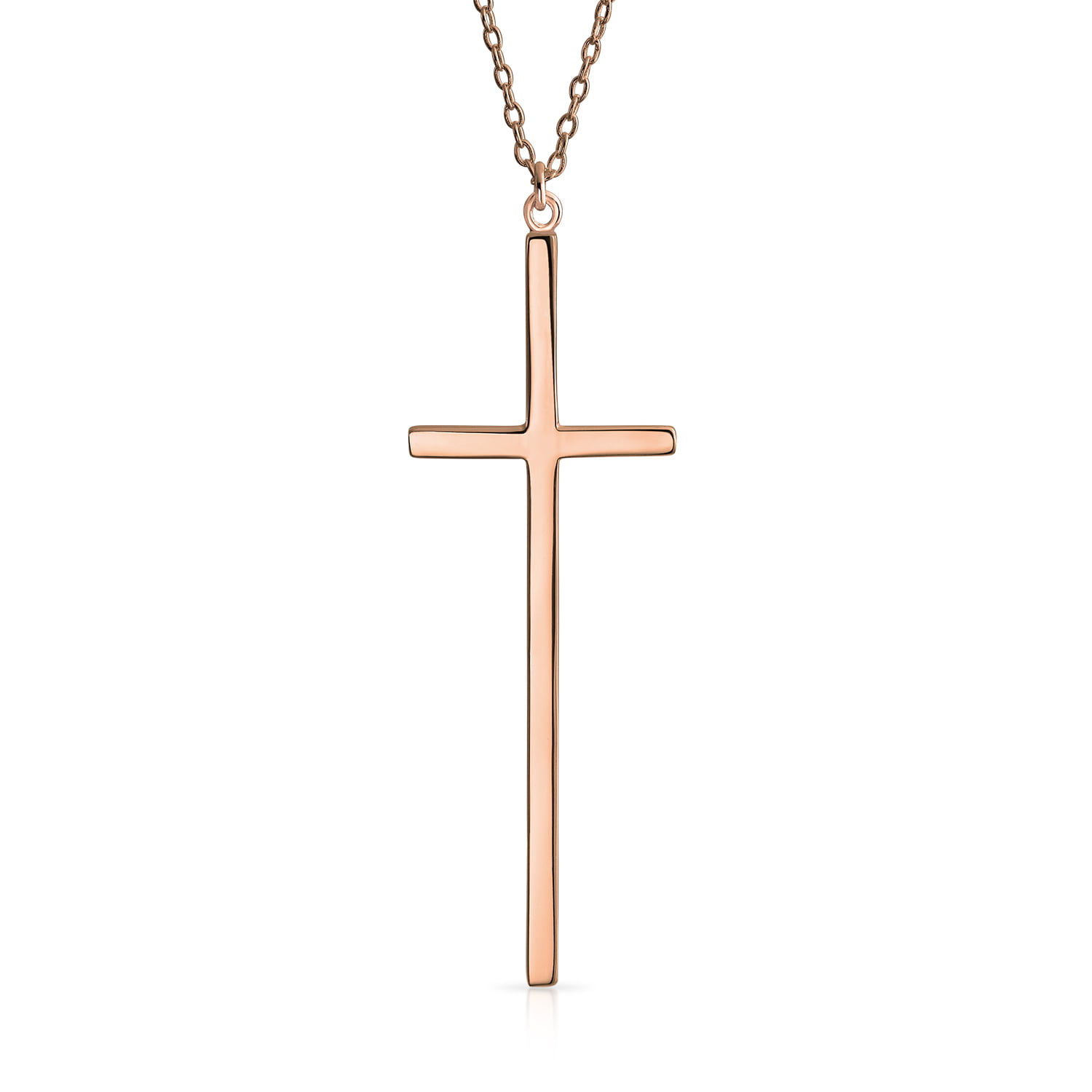 14k Children's Petite Cross Necklace – Smyth Jewelers