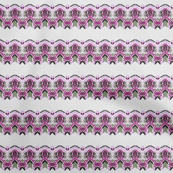 oneOone Cotton Cambric Purple2 Fabric African Sewing Fabric By The Yard Printed Diy Clothing Sewing Supplies 56 Inch Wide