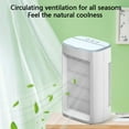 thumbnail image 4 of Yinrunx Portable Air Conditioner with Cooling Fan, White, 4 of 9