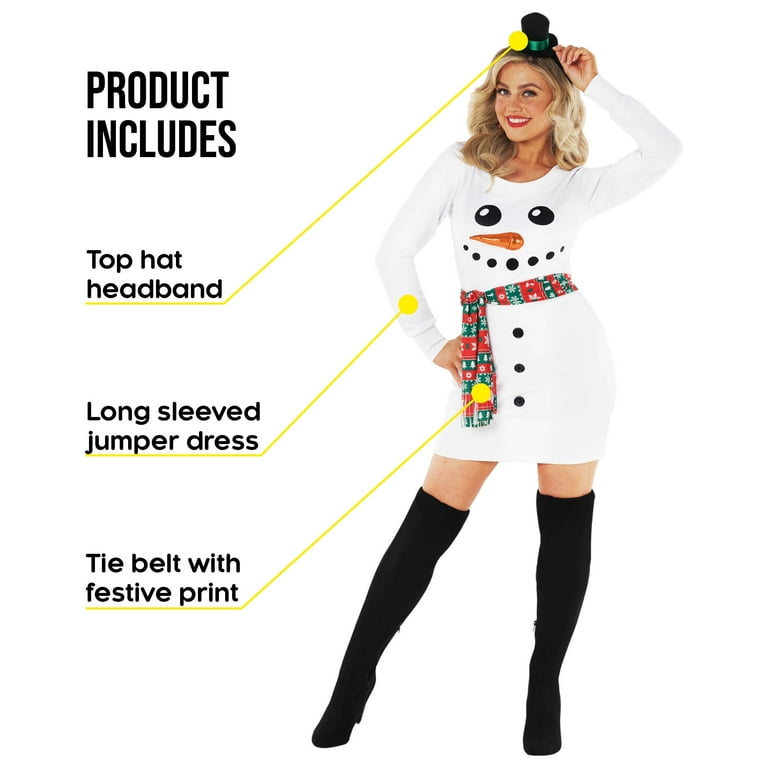 Womens size XL snowman costume 2024