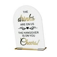 thumbnail image 3 of AMLESO Acrylic Wedding Sign Table Decoration Keepsake Events Please Sign Our Guestbook Birthday Engagement Guest Book Sign with Base G, 3 of 8