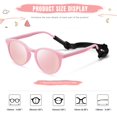 thumbnail image 3 of Gafas de sol Vcarsian Cute Kids polarizadas UV400 de 0 a 6 años con correa, 3 of 6