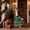 A, variant on Cififendec Christmas Porch Goose Outfit, Seasonal Printed Costume for 23" Front Yard Goose Figurine Styling & Holiday Patio Festive Decoration Layout