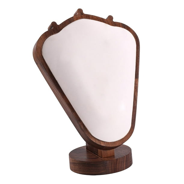 Soporte de Joyería, Almacenamiento de Madera, Accesorios para El Hogar, Decoración, Soporte para Collar, Cadena Colgante, Organizador para Escaparate
