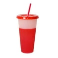 thumbnail image 2 of MesaSe Color Changing Cups Tumblers with Lids & Straws - 12oz Reusable Plastic Kids Drinking Cups Bulk Party Sippy Cups Cold Water Cup Set for Childrens Extra Savings, 2 of 6