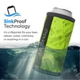thumbnail image 5 of PHOOZY Insulated Can Cooler for 16oz Tall Cans - Patented Spacesuit Insulation Keeps Drinks Colder, Longer (Weighs Less Than 2 Ounces) - Green, 5 of 8