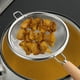 thumbnail image 2 of Aparatos de cocina, Accesorios de cocina, Utensilios de cocina, Herramienta de cocina Colador 304 Aparato de cocina de acero inoxidable Colador con mango de madera, 2 of 6