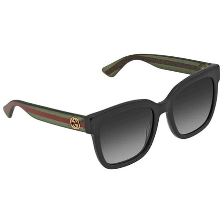 GUCCI GG0034SN-002-54  Sunglasses Size 54mm 140mm 20mm black Women NEW