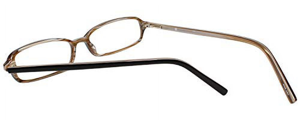 Calabria Viv 733 Designer Reading Glasses in Black-Brown ; +1.50