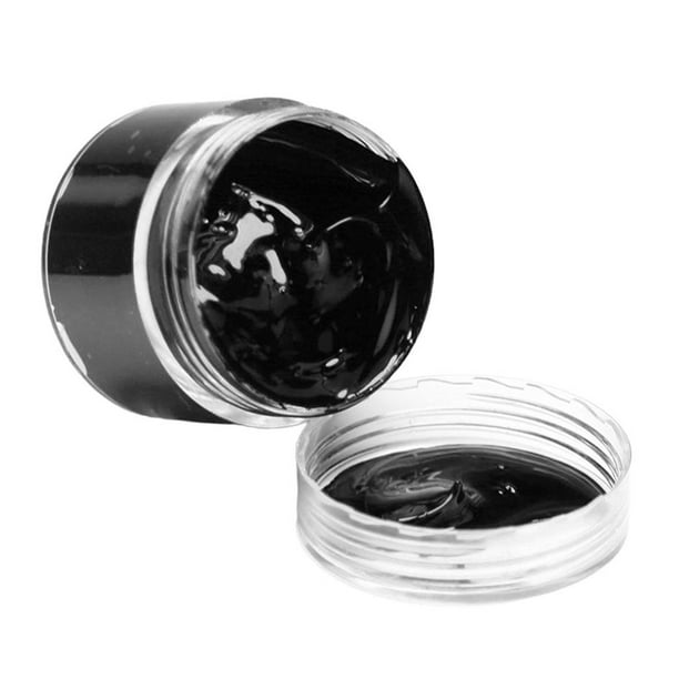 Crema bálsamo para recolorar cuero, limpiador de arañazos y descoloridos, para muebles. Negro 50ml