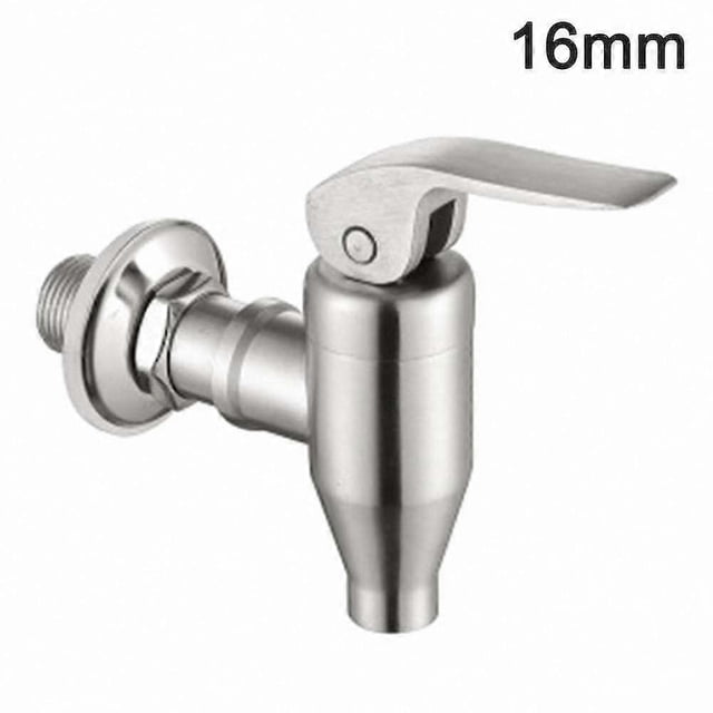 Stainless Steel Replacement Faucet for Beverage Dispensers - Compatible with Coffee, Juice, and Water Barrels