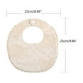 thumbnail image 6 of Baby Bibs Unisex Boy Girl Breathable Drooling Bib Double Side Burp Cloth Bibs Infant Teething Bibs Feeding Bandanas, 6 of 9