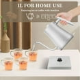 Fabuletta 1L Electric Kettle, 1500W BPA Free, Stainless Steel, Fast