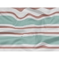 thumbnail image 5 of oneOone Rayon Aquamarine Fabric Stripes Sewing Craft Projects Fabric Prints By Yard 56 Inch Wide-F2S, 5 of 6