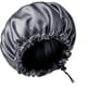 thumbnail image 3 of Gorro de dormir de satén monocromático de doble capa con gorro de belleza elástico Gorro para el pelo con bolsa portátil para el hogar, 3 of 6
