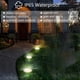 thumbnail image 4 of Paquete de 4 luces solares de tierra, 10/12 luces solares LED para jardín, luces de paisaje impermeables para exteriores, 4 of 5