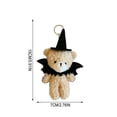 thumbnail image 3 of Halloween Plush Bear Toys,Halloween Bear Stuffed Animals Toys,Pumpkin Costume Trick or Treat Toy For Handbag Keys Halloween Party Favors, 3 of 6