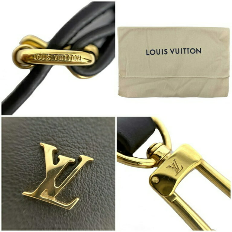 Authenticated used Louis Vuitton Shoulder Bag Bowat Chapo Brown Black Gold Monogram Reverse M68276 Pl0240 Louis Vuitton Pochette Mini Name Tag LV