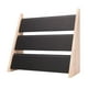 thumbnail image 2 of Expositor de collares y pulseras de gran capacidad, resistente, de 3 niveles Cuero PU negro, 2 of 9