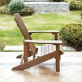 thumbnail image 7 of Superjoe Adirondack Chair High Impact Polystyrene "Adirondack Chairs", Orange, 7 of 7