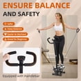 thumbnail image 2 of Signature Fitness Mini Stepper with Resistance Bands, Compact Stair Stepper for Full Body Workout, 2 of 6