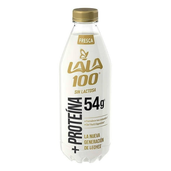 Leche fresca Lala 100 sin lactosa proteína 1 l