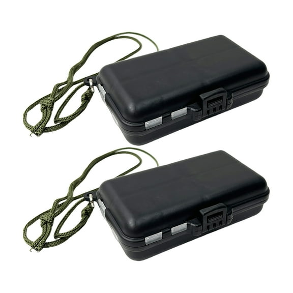 Tackle Box Fishing Tackle Storage Box with Dividers Visible Foldable Case Double Side Fishing Lures Baits Hook Container