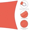 thumbnail image 5 of Yescom 12x8 Ft 97% UV Block Rectangle HDPE Sun Shade Sail Heavy Duty Canopy Backyard, 5 of 11