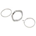 thumbnail image 4 of Conjunto de pulsera de reloj para mujer caja de regalo de joyería de pulsera de reloj de pulsera de forma redonda empaquetada para fiestas ANGGREK Otros, 4 of 8