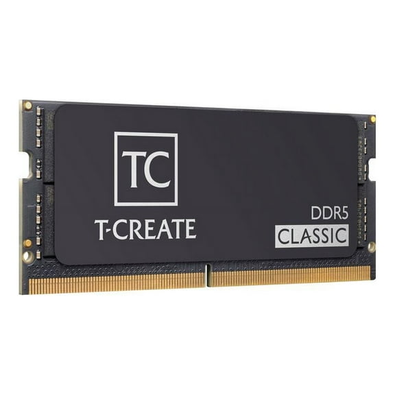 Team T-CREATE CLASSIC 32GB 262-Pin DDR5 SO-DIMM DDR5 5600 (PC5 44800) Laptop Memory Model CTCCD532G5600HC46A-S01