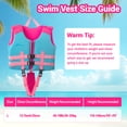 thumbnail image 5 of WYAJU Toddler Swim Vest, Kids Float Jacket with Dual Adjustable Safety Straps Children Float Swimsuit for Age 5-10 Years/45-78lbs Toddlers, 5 of 7