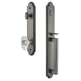 thumbnail image 2 of Grandeur Arc D Grip Single Cylinder Handleset with Biarritz Knob, 2 of 5