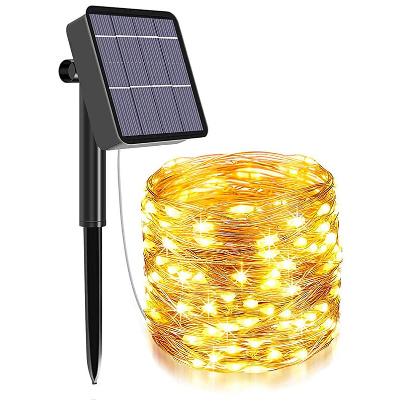 thumbnail image 1 of Solar String Lights, Garden Lights (200 LED 8 Modes) 22M / 78ft, Outdoor Waterproof Solar Lamp, Waterproof Decorated Light, 1 of 4
