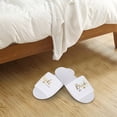 thumbnail image 3 of Pantuflas estampadas Higoodz Pantuflas de algodón amigables con la piel fiesta para hotel, 3 of 8