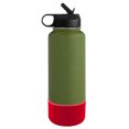 thumbnail image 2 of Bota De Botella Bota De Botella Escalada Botella de silicona suave Bota Botella de agua Copa de manga inferior para Hydro Flask (Rojo), 2 of 6