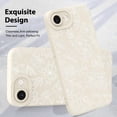 thumbnail image 3 of Funda de teléfono MZELQ para iPhone 16E de silicona con flores y rosas, 3 of 5