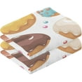 thumbnail image 2 of GZHJMY Face Hand Towel Set Donut Happy Cotton Washcloths, Quick-Dry Highly Absorbent Bath Towel- Pack of 2 Washcloths, 2 of 7
