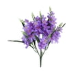 thumbnail image 2 of YOHAVEN Artificial Plant Bouquet For Wedding Home Hotel Floral Displays, Fabric And Plastic Flowers, Low Maintenance, Space Saving Desk Or Table Centerpiece, 36x20 Cm, Vibrant Multi Color Green, 2 of 6