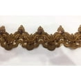 thumbnail image 1 of HSHDLDF Beaded Lace Trim Sequinned Ribbon Vintage Decorative Wedding/Bridal DIY Craft Sewing Coloured Fabric (Brown, 3 Yards), 1 of 1