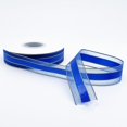thumbnail image 3 of LAICAIW Blue Ribbon-Organza Sheer Ribbon,1 Inch x 50 Yards Gift Satin Ribbon for Party Decoration,Gift Wrap,DIY Crafts, 3 of 7