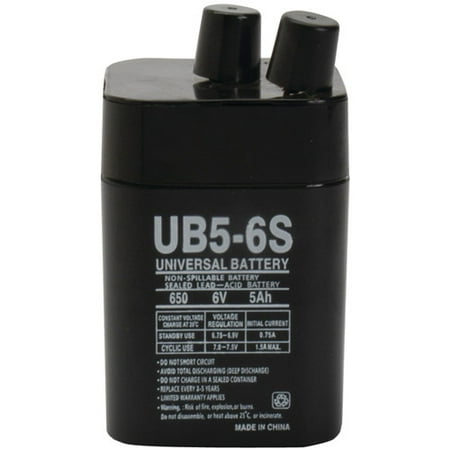 Gsm Battery Door - Gsm Outdoors GSM-DE-30045 6v 5a Spring Top Rechargable Battery