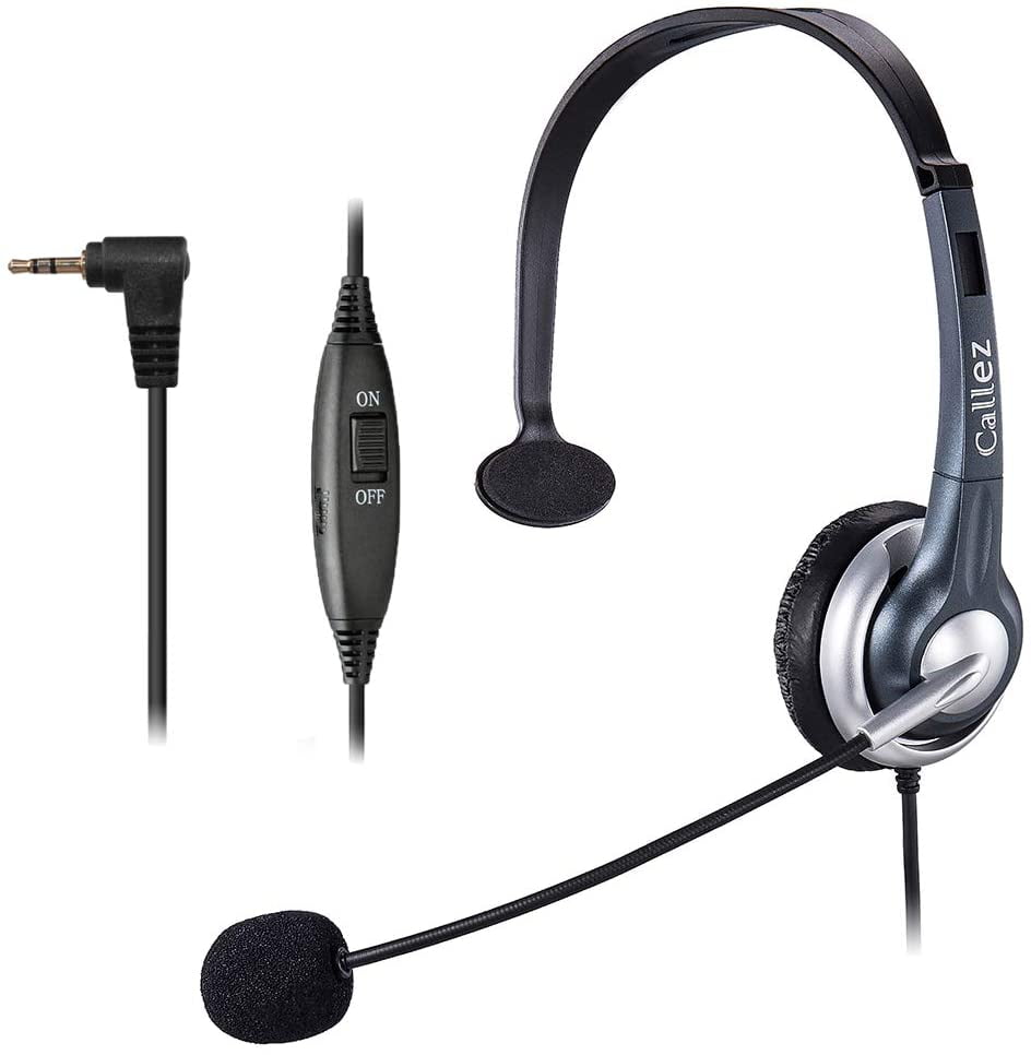 2.5 mm phone headset