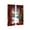 Snowman Red Curtain Scene, variant on QISIWOLE Festive Christmas Themed Decorative Curtains, 2 Pack 65x29in Polyester Fabric with Rod Pocket, Holiday Window Display for Living Room Bedroom Party, Snowman Red Curtain Scene
