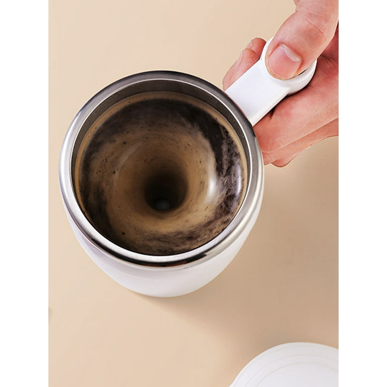 Self Stirring Stainless Steel Mug Review - 15 Oz. Self Stirring Coffee Mug  